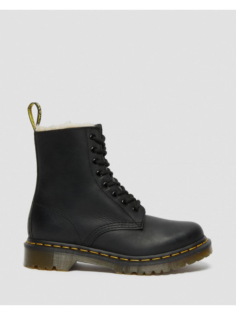 DR.MARTENS SERENA W BOOT BLACK WYOMING Big Lebowski