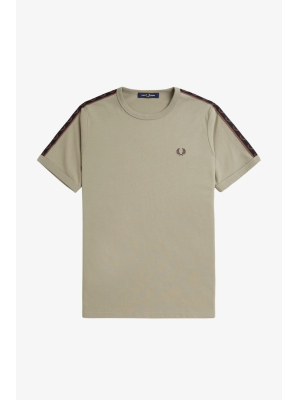 FRED PERRY CONTRAST TAPE RINGER T SHIRT