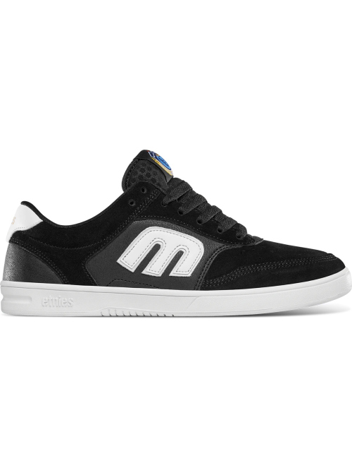 ETNIES THE AURELIEN SHOE BLACK/WHITE