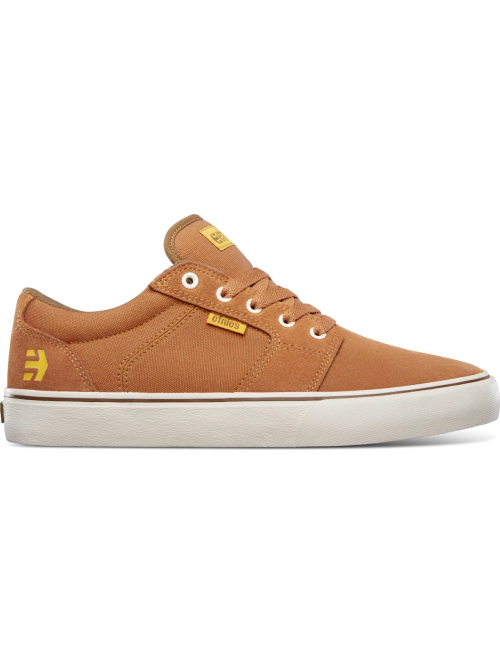 ETNIES BARGE LS SHOE BROWN/GOLD/YELLOW