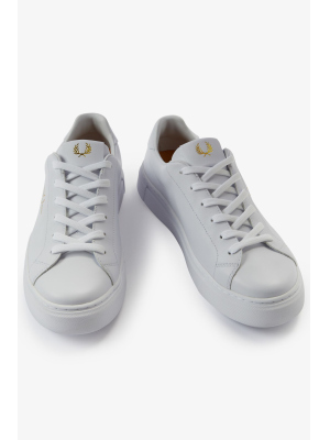 FRED PERRY B 71 LEATHER SHOE PORCELAIN