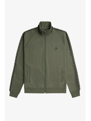 FRED PERRY CONTRAST TAPE TRACK JACKET