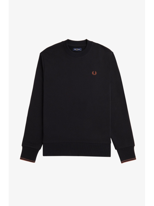 FRED PERRY CREW NECK SWEATSHIRT