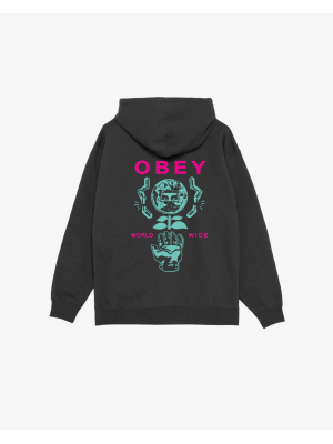 OBEY HELPING HAND HOODED SWEAT