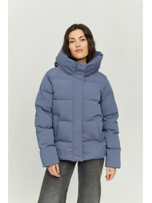 MAZINE VALENTINA WPADDED JACKET MID BLU