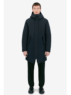 ELVINE GUNTER COAT DARKNAVY