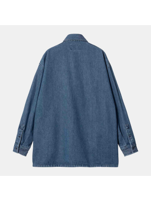 CARHARTT WIP GLENNON WSHIRT JACKET BLUE