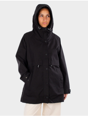 IRIEDAILY KAT HOODED WJACKET BLACK